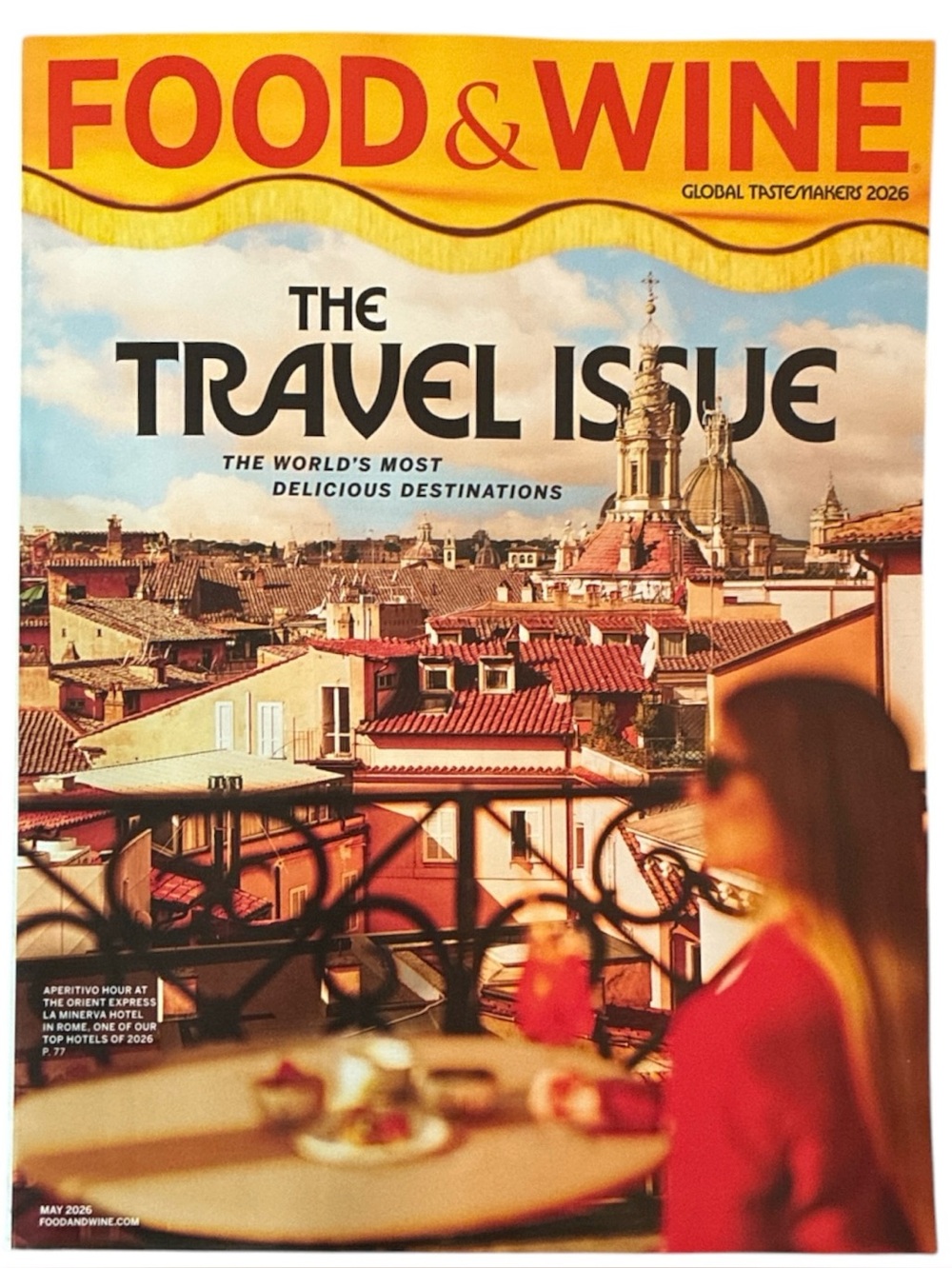 Food and Wine Magazine May 2026 The Travel Issue Delicious Destinations